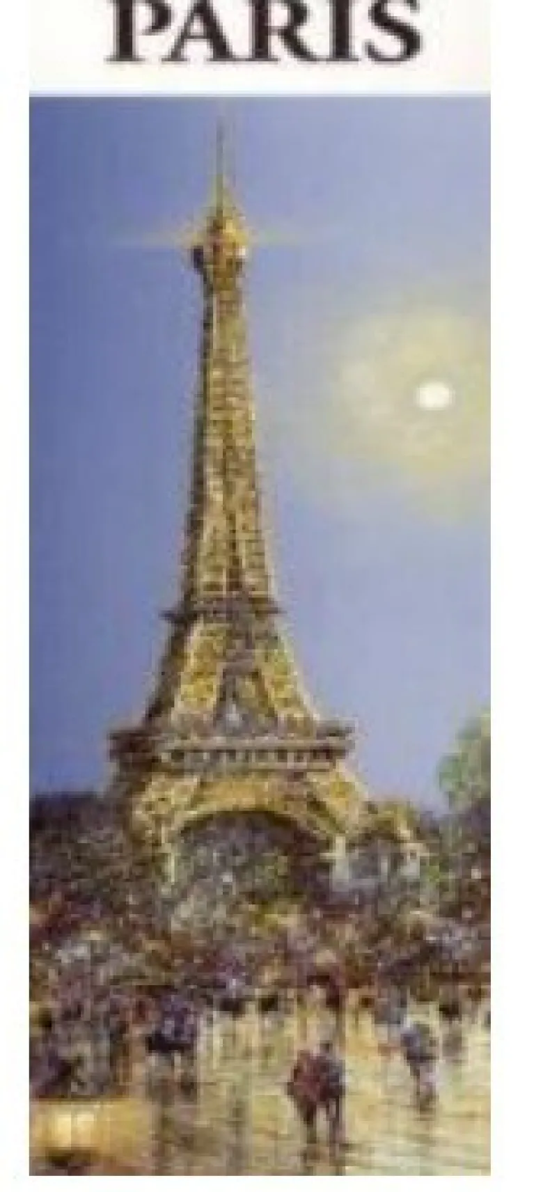 5 marques pages Tour Eiffel souvenirs de Paris