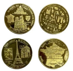 2 medalhas de colecao souvenirs Paris