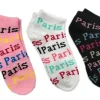 3 Meias curtas " Paris Paris"
