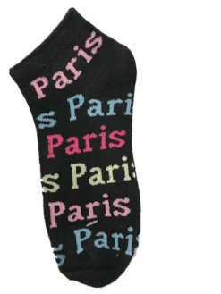 3 Meias curtas " Paris Paris"