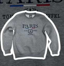 Moletom Paris Torre Eiffel Cinza