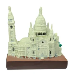 Monumentos miniaturas Sacré-C艙ur em resina