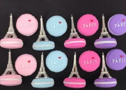 2 Ímãs Macarrão Lembrança de Paris
