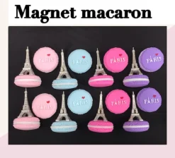 2 Ímãs Macarrão Lembrança de Paris