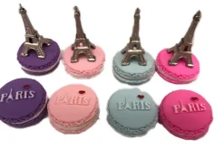 2 Ímãs Macarrão Lembrança de Paris