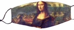 Máscaras de tecido de grande pintor