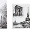 Pack 2 monumentos magnético da Torre Eiffel
