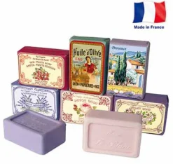 Pack 3 sabonetes de manteiga de karité lembrança de Paris