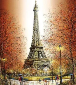 pacote de 10 cartão postal de lembrança de Paris