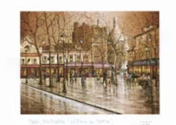 pacote de 10 cartão postal de lembrança de Paris
