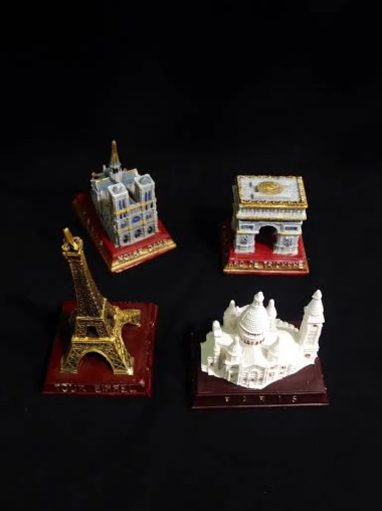 Pacote de 4 monumentos de Paris