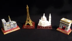 Pacote de 4 monumentos de Paris