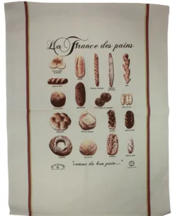 Pano de prato "Pães de França"