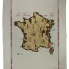 Pano de prato "Vinhos de França"
