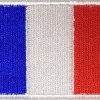 Patch écusson drapeau France  3D