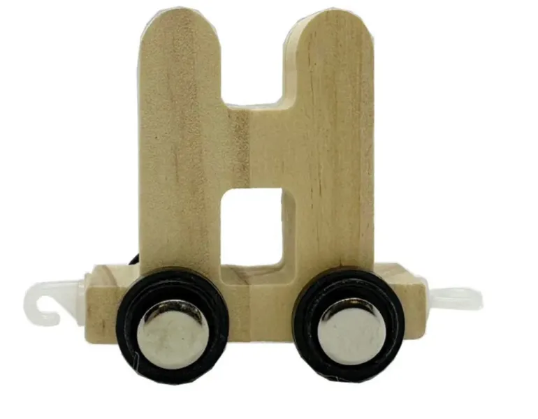 Pequeno trem de Paris com iniciais