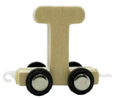 Pequeno trem de Paris com iniciais
