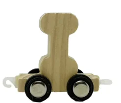 Pequeno trem de Paris com iniciais