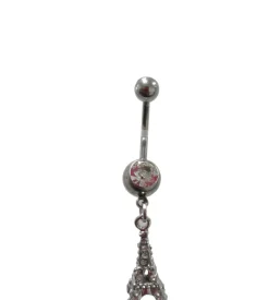 Piercing Torre Eiffel brilhantes