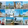 Postal "Monumentos de Paris de dia"