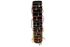 Pulseira Torre Eiffel strass colorida