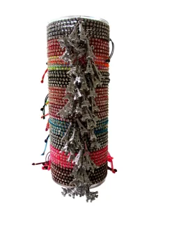 Pulseira Torre Eiffel strass colorida