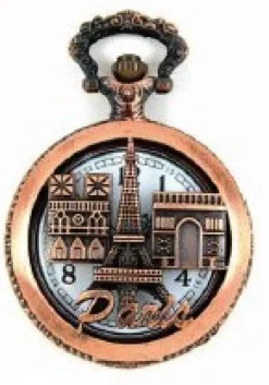 Relógio de bolso Monumentos de Paris
