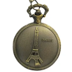 Relógio de bolso Torre Eiffel