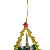 Árvore de Natal Torre Eiffel dourado