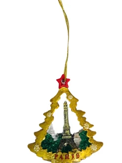Árvore de Natal Torre Eiffel dourado