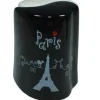 Saleiro e  pimenteiro Paris preto e branco