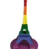 Torre Eiffel arco íris bandeira gay