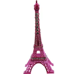Torre Eiffel com strass colorido