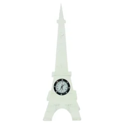 Torre Eiffel cristal com relógio integrado