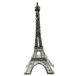 Tour Eiffel métal en strass