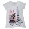 T-shirt "A menina de bicicleta"
