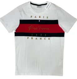 T-shirt bordada Paris França 馃嚝馃嚪 1889