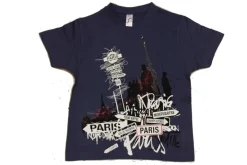 T-shirt "Direções em Paris"