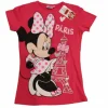 T-shirt Minnie Mouse Torre Eiffel purpurina