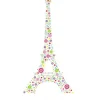 T-shirt Paris Torre Eiffel multicolorida