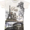 T-shirt Torre Eiffel Notre Dame