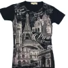 T-shirt Torre Eiffel Paris "O encanto da França"