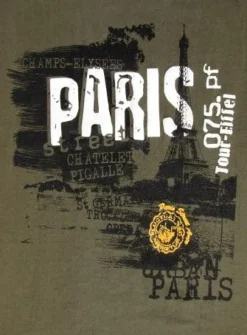 T-shirt Torre Eiffel Paris 75
